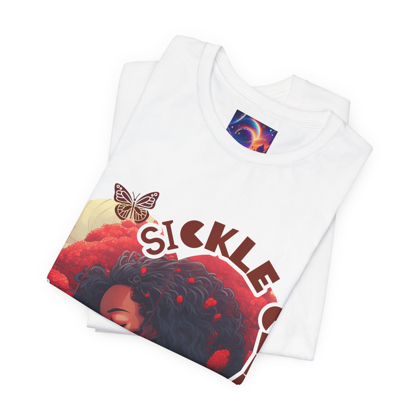 Sickle Cell Warrior Princess: Unisex Jersey Short Sleeve Tee