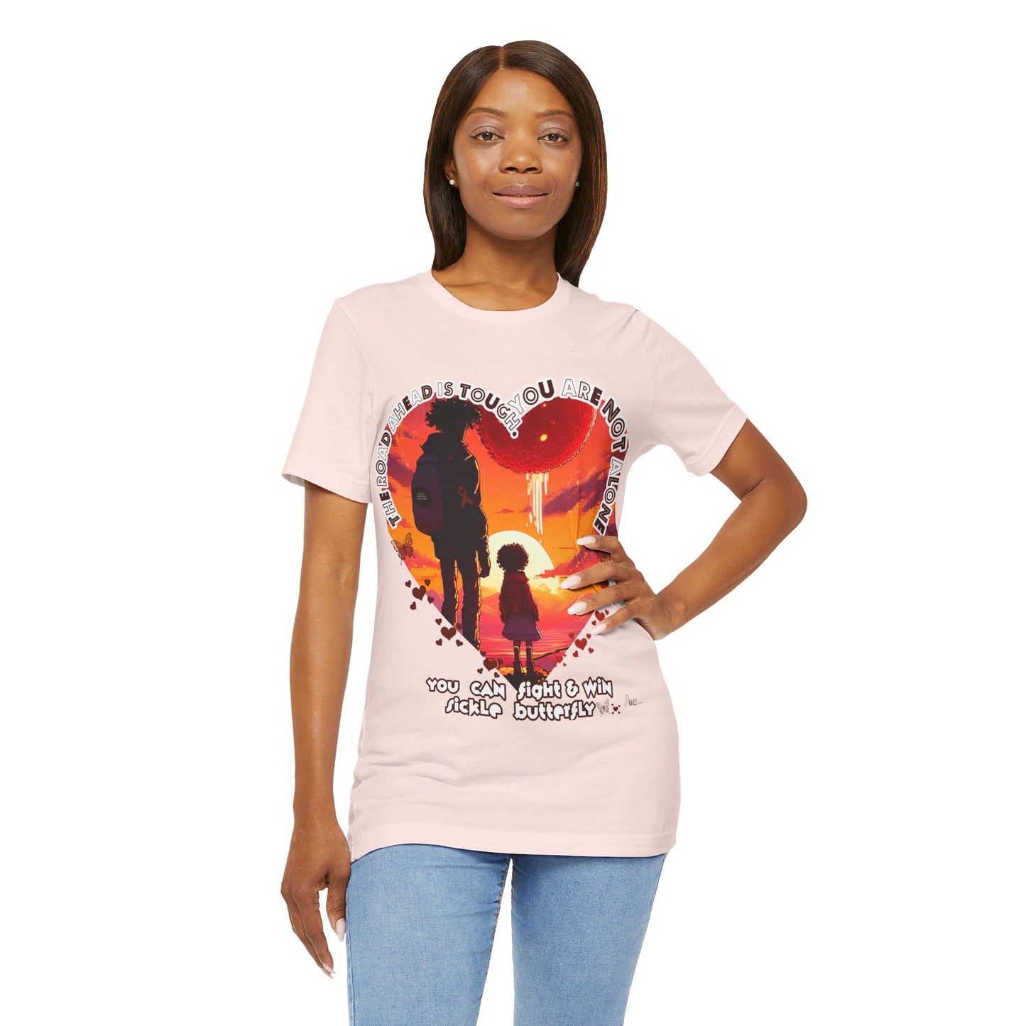 SICKLE BUTTERFLY Unisex Jersey Short Sleeve Tee