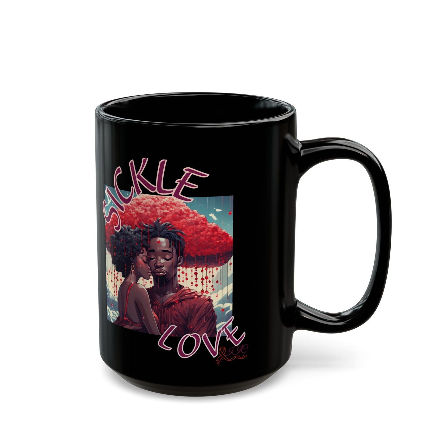 SICKLE LOVE Black Mug (11oz, 15oz)